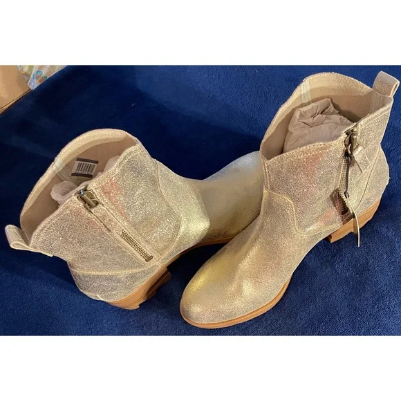 SOREL Lola ll Bootie in Sandy Tan “Gold” NWT Size 9.5 - Picture 9 of 16